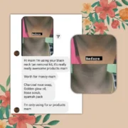 charcoal rose , skin oil , rose scrub , syamah pack