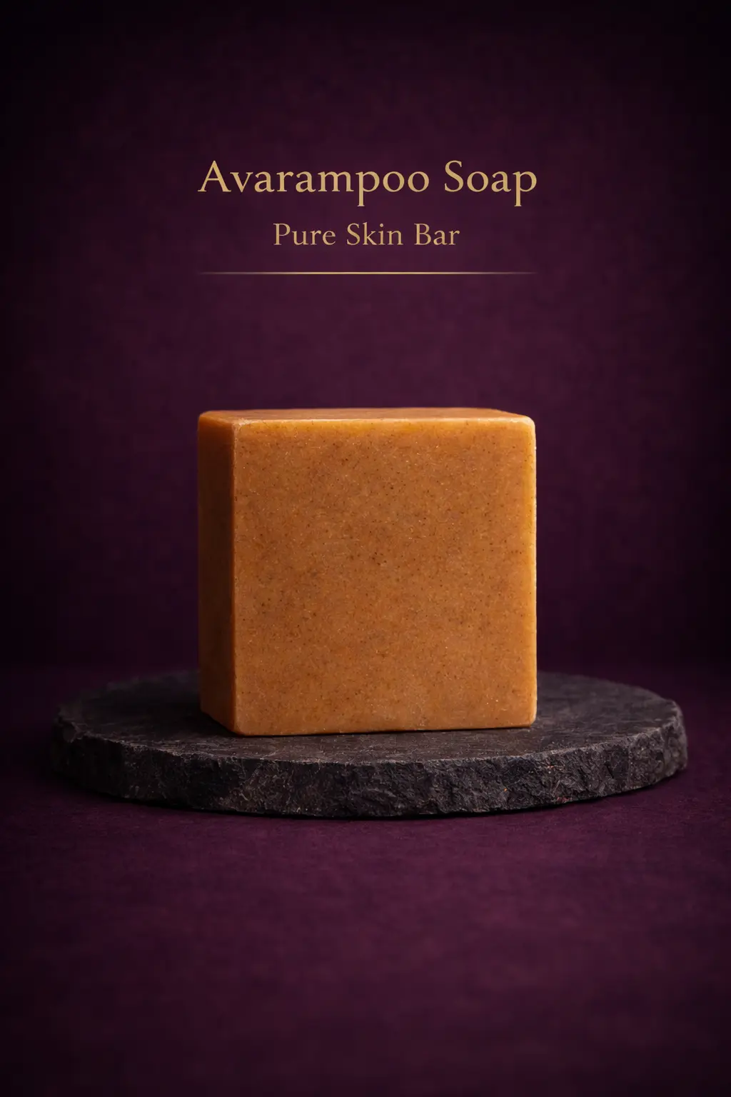 Traditional avarampoo soap for oil control, skin purification, and even-toned natural glow