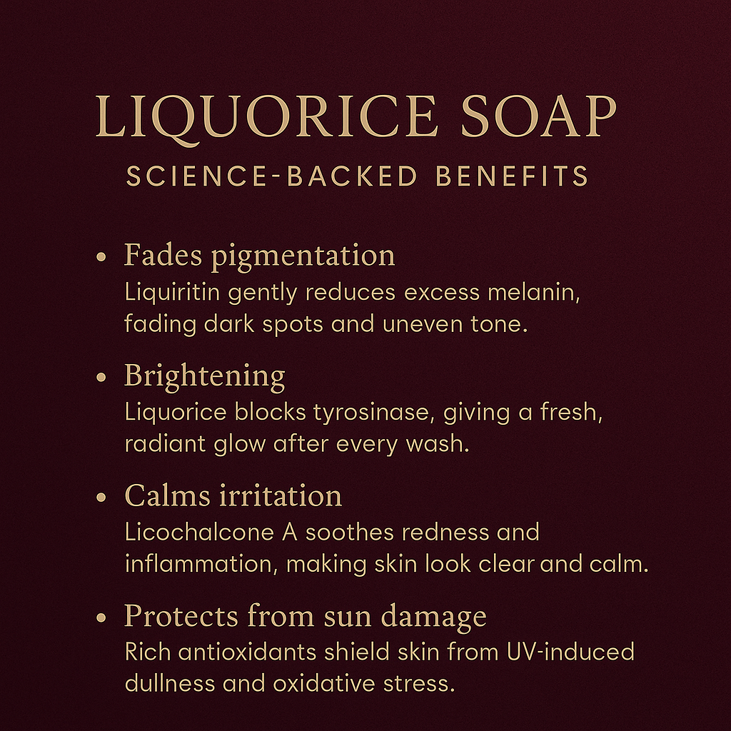 Liquorice Soap (75g) - Image 4