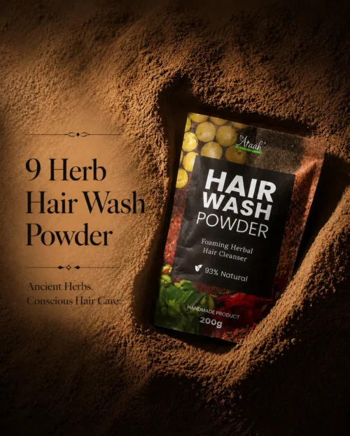 Herbal Hair Wash Powder for Healthy & Shining Hair (200g)