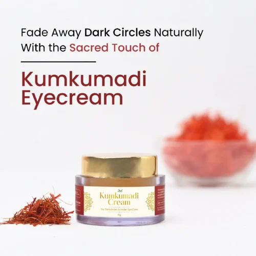 Araah Kumkumadi Cream - Vanish Dark Circles Naturally | 100% Natural, Toxin-Free ( 15g )