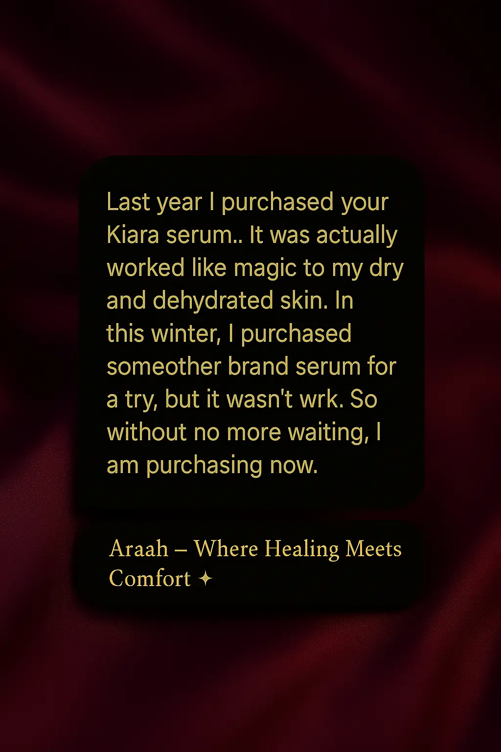 kiara serum reviews