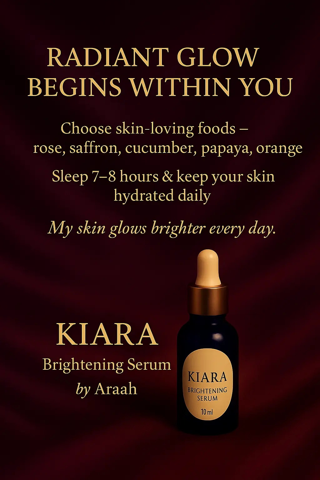how to use kiara serum