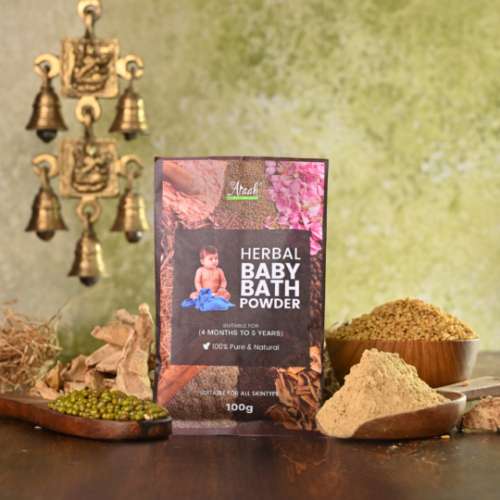Herbal Baby Bath Powder  (100g)