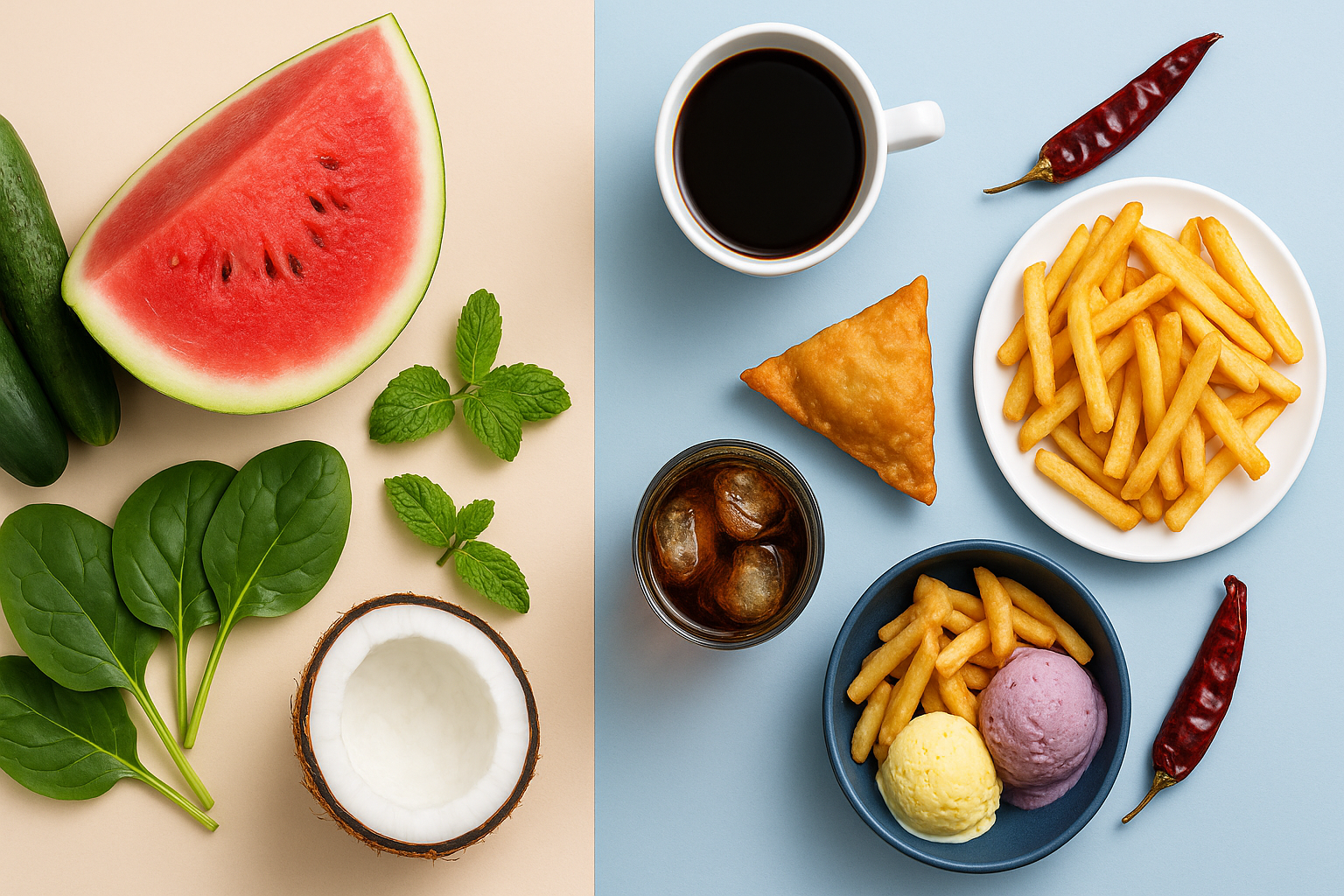 Hydrating vs Dehydrating Foods: How Every Bite Affects Your Skin